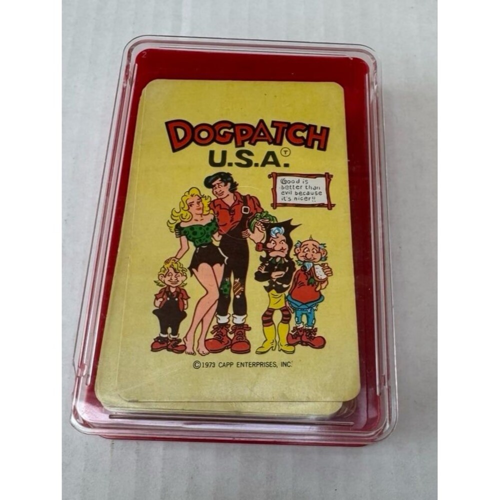 RARE Vintage 1973 Dogpatch USA Family Fun Park Playing Cards Souvenir Deck